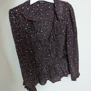 Madewell star blouse